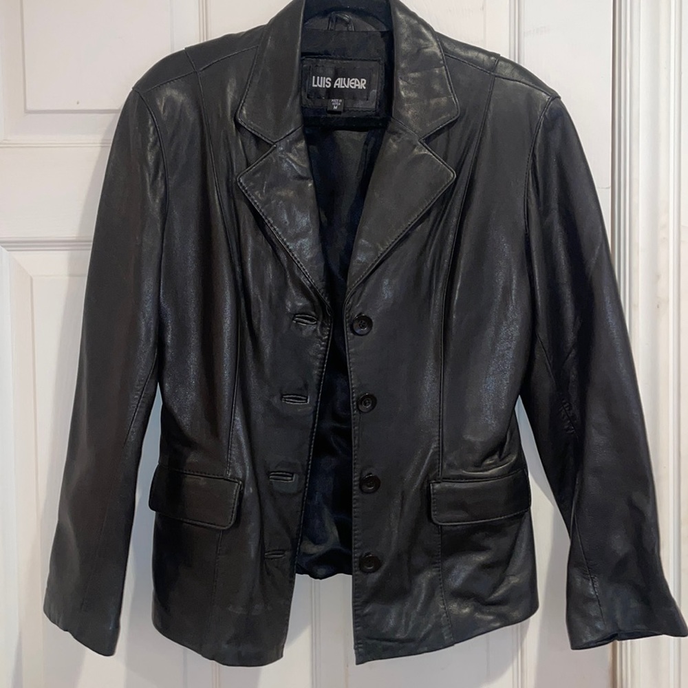 Vintage Black Luis Alvear jacket